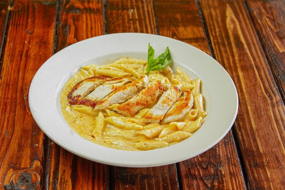 Chicken Bacardi Alfredo